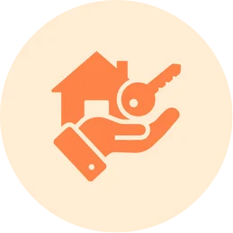 Icône représentant le secteur Immobilier